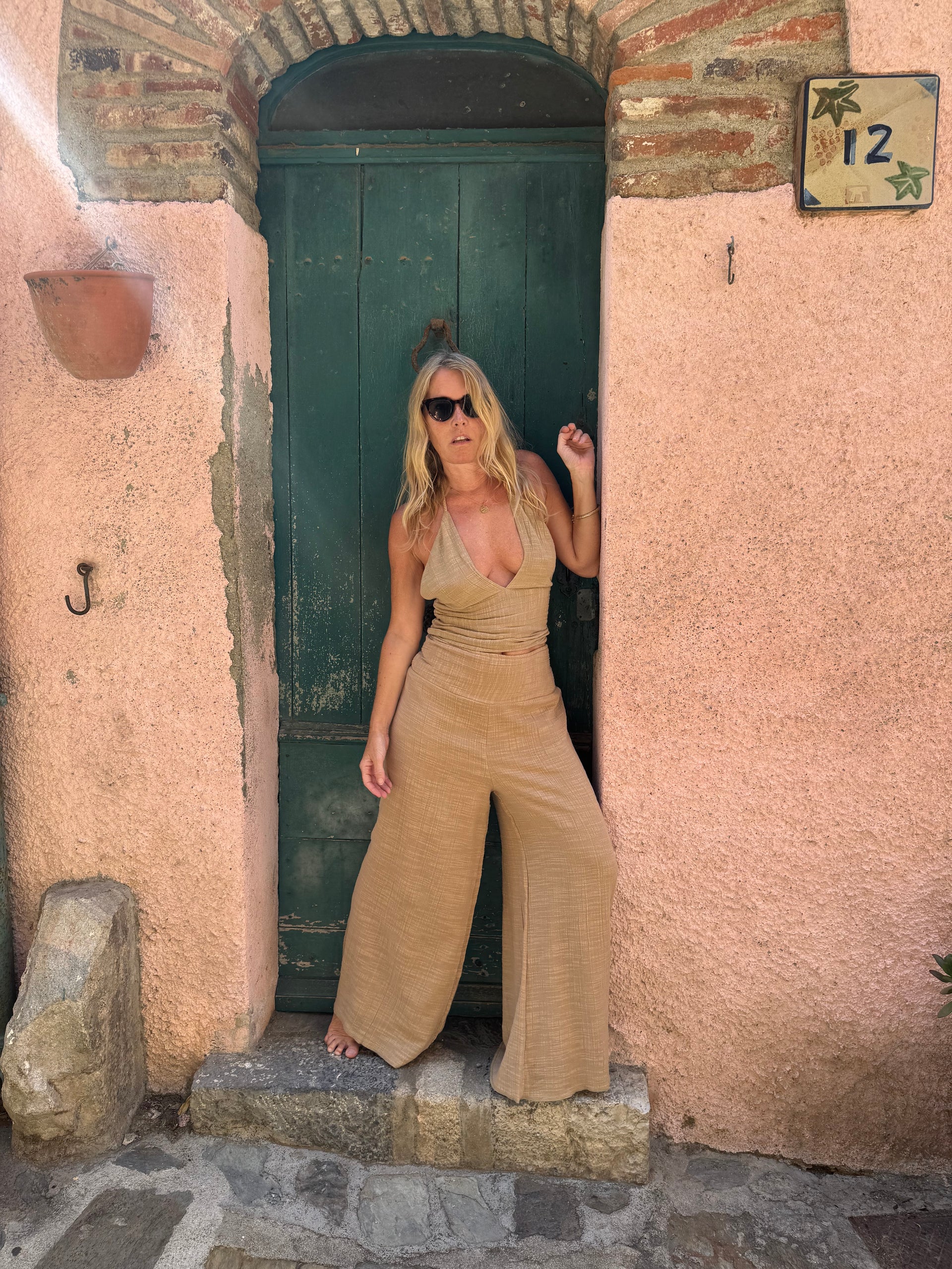 le top Romy beige