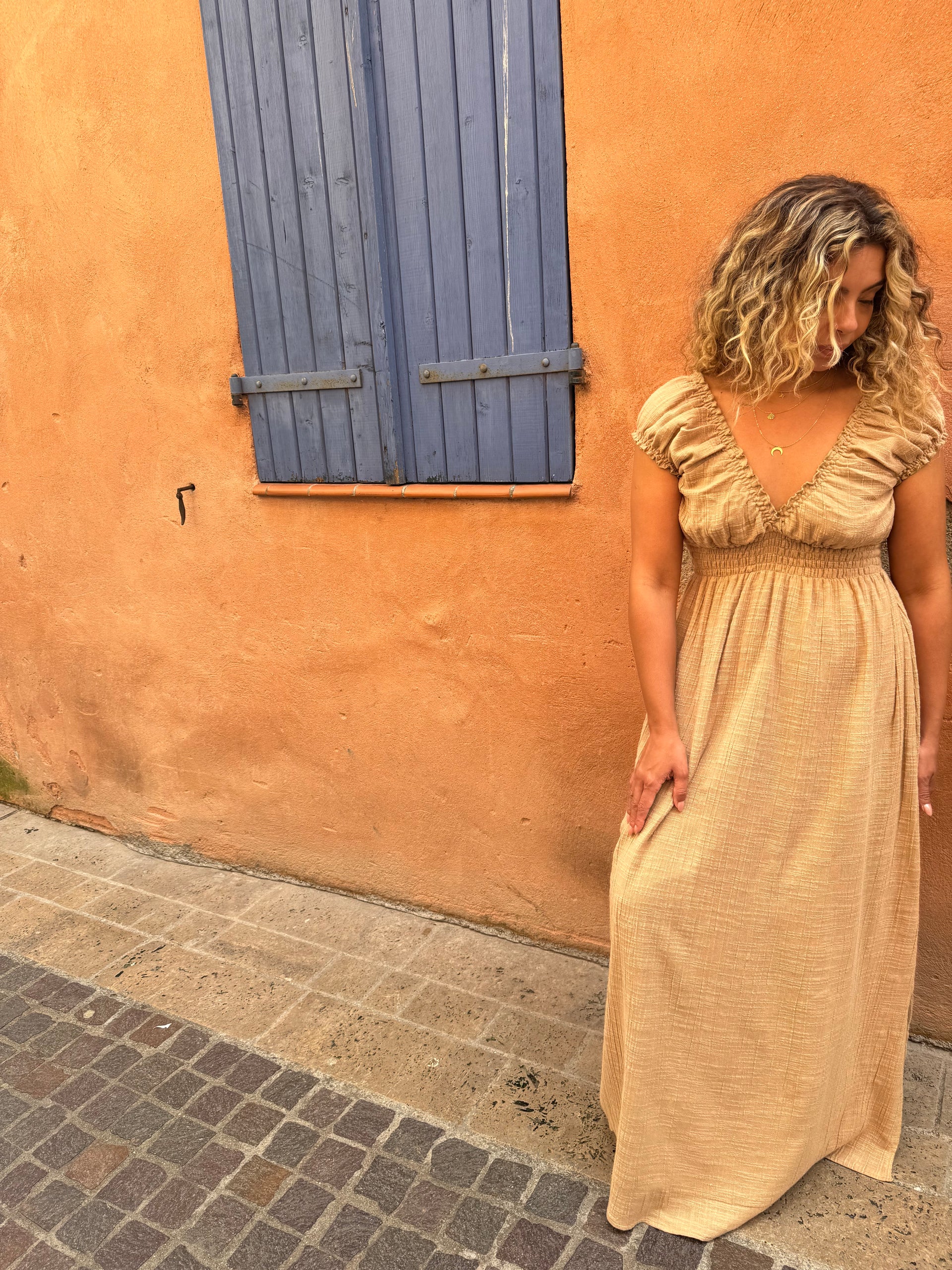 robe MARIA beige