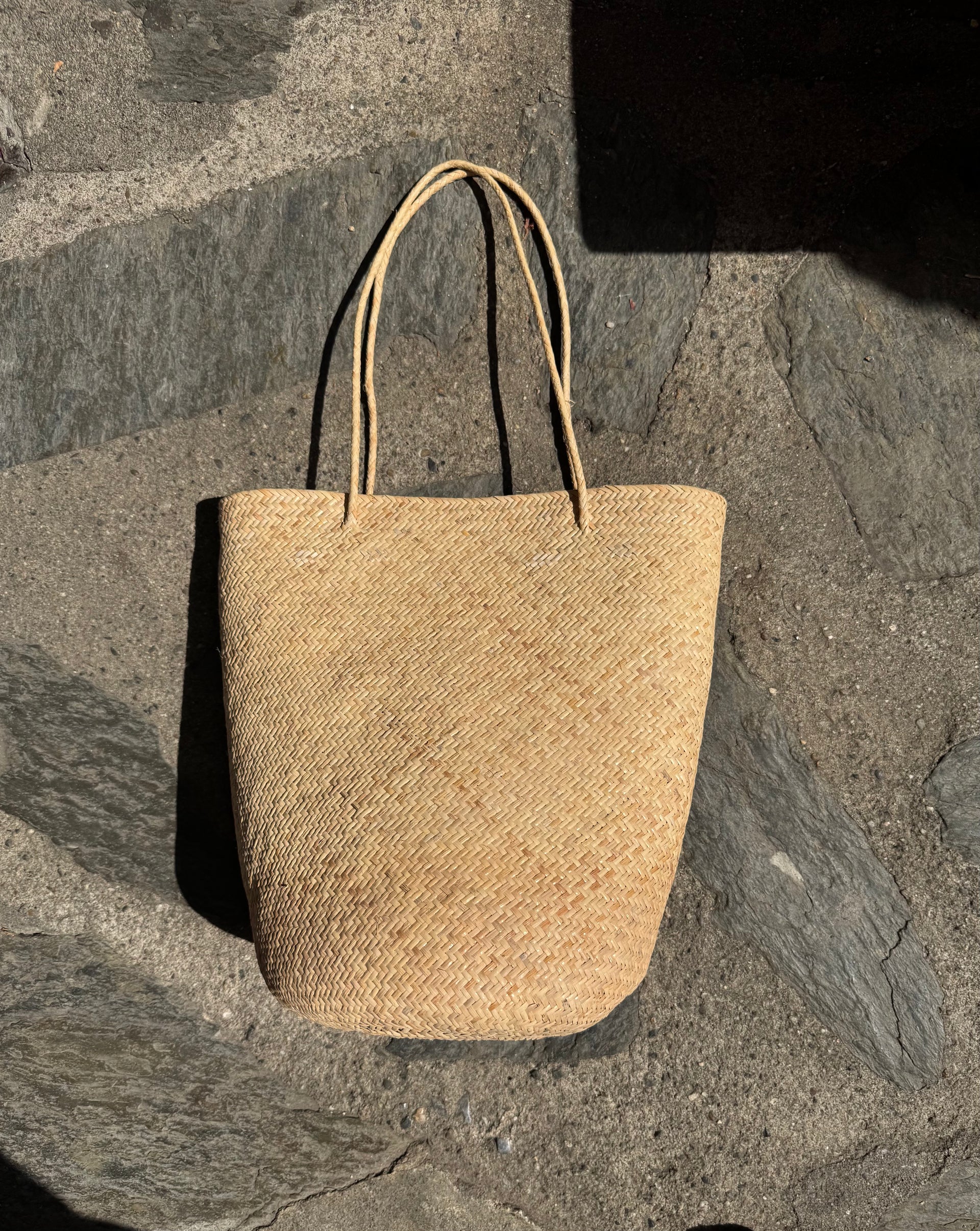 Natural fiber bag
